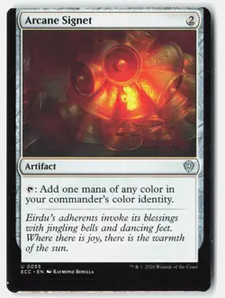 Arcane Signet U Normal Commander: Lorwyn Eclipsed 55 NM Miscut - Image 1