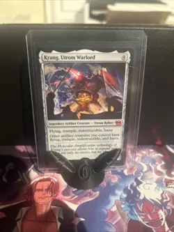Krang, Utrom Warlord Teenage Mutant Ninja Turtles Regular MTG Magic The Gatherin - Image 1