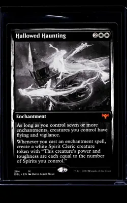 2022 MTG Magic The Gathering DBL Innistrad Double Feature #284 Hallowed Haunting - Image 1