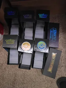 Pokemon Cards Bulk Multiple Sets 14 Etb Boxes - Image 3