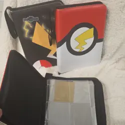 Match Battle Pikachu 3-Ring Binder 9-Pocket With Zipper for Pokemon TCG Cards - Image 4