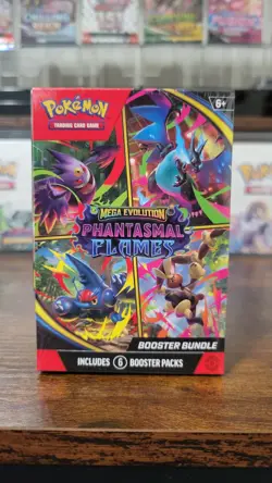 Pokemon Mega Evolution Phantasmal Flames Booster Bundle Sealed - Image 2