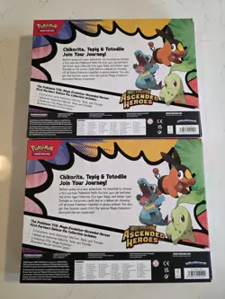 Pokemon Mega Evolution—Ascended Heroes Deluxe Pin Collection lot of 2 New/Sealed - Image 2