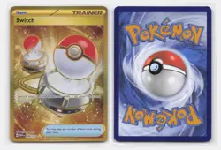 SWITCH 206/165 HYPER RARE 151 POKEMON LIGHTLY PLAYED - Image 4