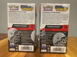 (2) Pokemon Surging Sparks Sealed Half Booster Boxes - 36 Packs (No Holes/Tears) - Image 2