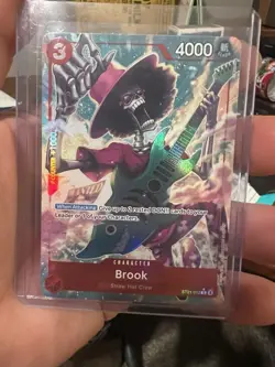 Bandai One Piece Card Game Usopp Brook Holo Character Cards ST21 ST29 both 2 crd - Image 2