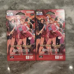 ONE PIECE Heroines EB-03 Lot x2 Sleeved Booster pack English Unopened In-hand - Image 1