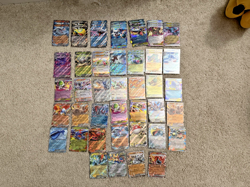 Pokemon TCG Large EX LOT 57 Cards DRI ASC JTG SSP TWM PAR MEG NM - Image 2