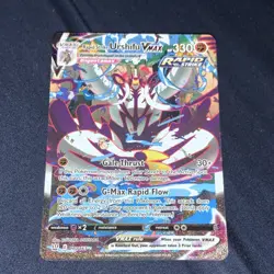 Pokemon Rapid Strike Urshifu VMAX 170/163 Secret Rare Holo 330 HP Card - Image 1