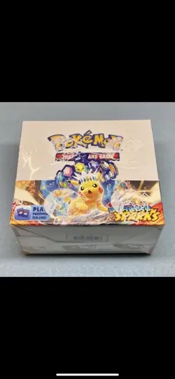 Pokemon Scarlet & Violet Booster Box English Pikachu Standard Card - Image 1