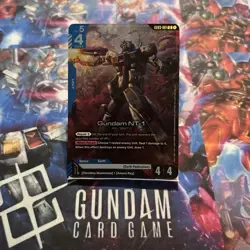Bandai Gundam NT-1 LR 6003-001 Unit Link Holo Gundam War TCG Card - Image 1