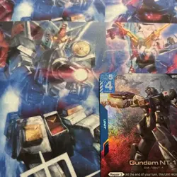Bandai Gundam NT-1 LR 6003-001 Unit Link Holo Gundam War TCG Card - Image 2
