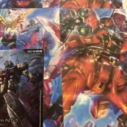 Bandai Gundam NT-1 LR 6003-001 Unit Link Holo Gundam War TCG Card - Image 3