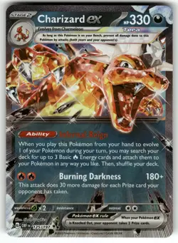 Charizard ex 196 SV: Scarlet & Violet Promo Cards NM Pokemon Card TCG - Image 1