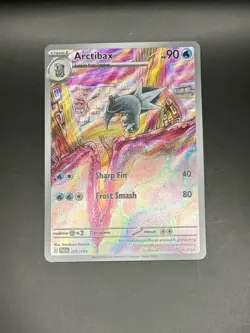 Arctibax 209/193 IR Illustration Rare Paldea Evolved SV02 Pokemon Card NM - Image 1