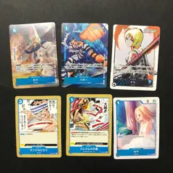 S5631 Nami Buggy Kaya Zeno One Piece Ichiban Kuji Card Design Stickers M14 - Image 1