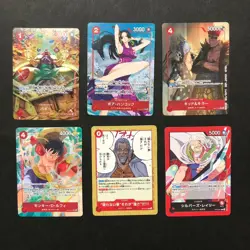 S5630 Luffy Buggy Boa Hancock One Piece Ichiban Kuji Card Design Stickers M14 - Image 1