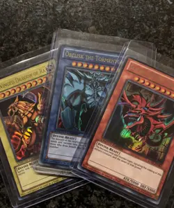 Egyptian God Card Set | LC01 | Slifer Obelisk Ra | Limited Ed. | NM - Image 1