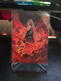 Nibelheim Aflame Art Series 35/53 (Gold Stamped Signature) MTG Final Fantasy NM - Image 1