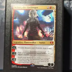 Magic: The Gathering Nahiri Harbinger Commander Masters 929 Red White 2023 - Image 1