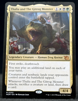 Magic TCG: Thalia and The Gitrog Monster March of the Machine Regular - Image 1