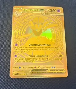 Pokemon Mega Gardevoir EX Full Art Holo Mega Hyper Rare Me01 187/132 - Image 1