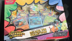 Pokemon TCG Ascended Heroes Deluxe Pin Collection Box Lot - - Image 2