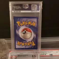 Pokemon Electrode Jungle 1st Edition 2/64 Holo Rare 1999 PSA 8 - Image 2