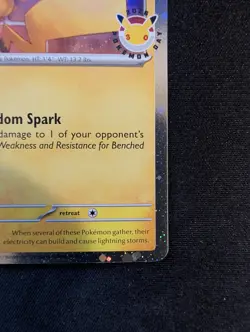 Pikachu 51/162 Stamped 2026 Pokemon Day 30th Anniversary Promo TCG - Image 4