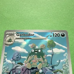 Pokemon TCG Garbodor SV04 Paradox Rift Illustration Rare Holo 204/182 - Image 4