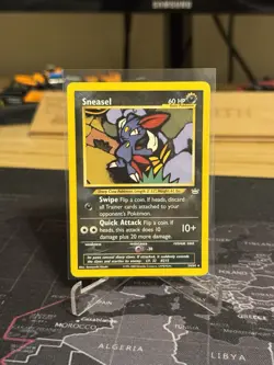 Sneasel 24/64 Pokemon Neo Revelation Regular Non Holo - Image 1