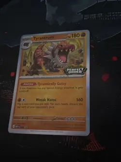 Tyrantrum Prerelease Promo (MEP066) - Holo - Perfect Order Stamp NM Pokemon TCG - Image 1