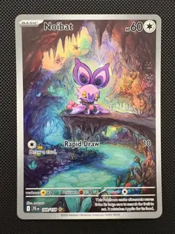 Pokemon Illustration rare lot- Noibat 169/159 + Dewgong 097/094 Holo - Image 4