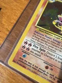 Pokemon CHARIZARD TCG Base Set 2 Holo Rare Great Condition - Image 3