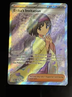 Erika's Invitation #196/165 Ultra Rare - Pokemon Scarlet & Violet 151 -NM- - Image 1