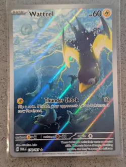 Wattrel 178/167 Illustration Rare Twilight Masquerade Pokemon NM - Image 1