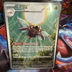 Ninjask - ME01: Mega Evolution 137/132 Illustration Rare NM Pokemon - Image 1