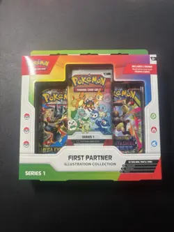 Pokemon TCG First Partner Illustration Collection Series 1 Box SEALED - Image 1