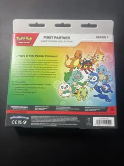 Pokemon TCG First Partner Illustration Collection Series 1 Box SEALED - Image 2