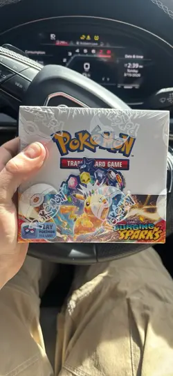 Pokemon TCG Scarlet & Violet Surging Sparks Booster Box FACTORY SEALED - Image 1