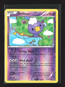 Pokemon Plasma Blast #34/101 Reverse Holo Drifloon - Image 1