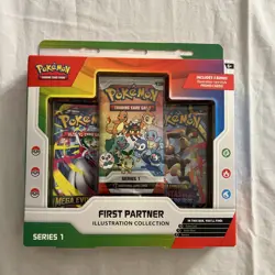 Pokemon TCG First Partner Illustration Collection Series 1 New Sealed - Image 1