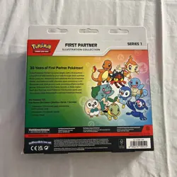 Pokemon TCG First Partner Illustration Collection Series 1 New Sealed - Image 2