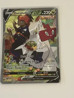 Pokemon TCG Duraludon v Alternate Art Evolving Skies, Near Mint Condition - Image 1