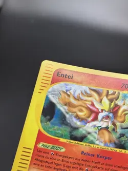 German - Entei H8/H32 - Aquapolis 2002 E-Reader - Holo Rare - Pokemon TCG - Image 2