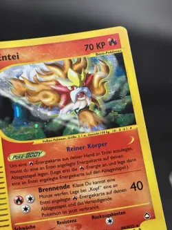 German - Entei H8/H32 - Aquapolis 2002 E-Reader - Holo Rare - Pokemon TCG - Image 3
