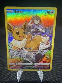 2022 Pokemon SWSH Brilliant Stars Eevee Trainer Gallery Holo #TG11/TG30 A1 - Image 1