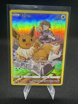 2022 Pokemon SWSH Brilliant Stars Eevee Trainer Gallery Holo #TG11/TG30 A1 - Image 4