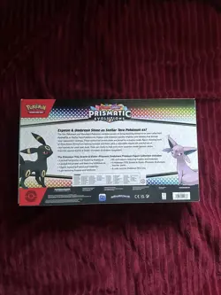 Pokemon TCG Scarlet & Violet Prismatic Evolutions Premium Figure Collection NEW - Image 2
