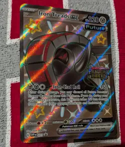 Iron Treads ex SVP073 Black Star Promo Shiny Full Art Holo Pokemon TCG Card - Image 2